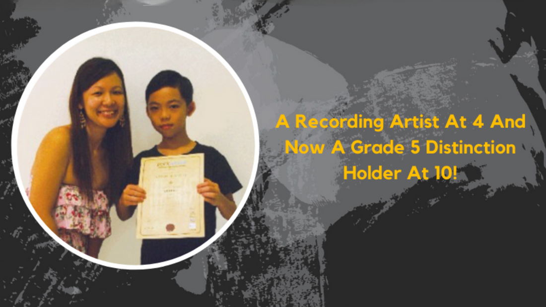 From Recording Artist at 4 to Grade 5 Distinction at 10: Josh’s Drumstruck Journey