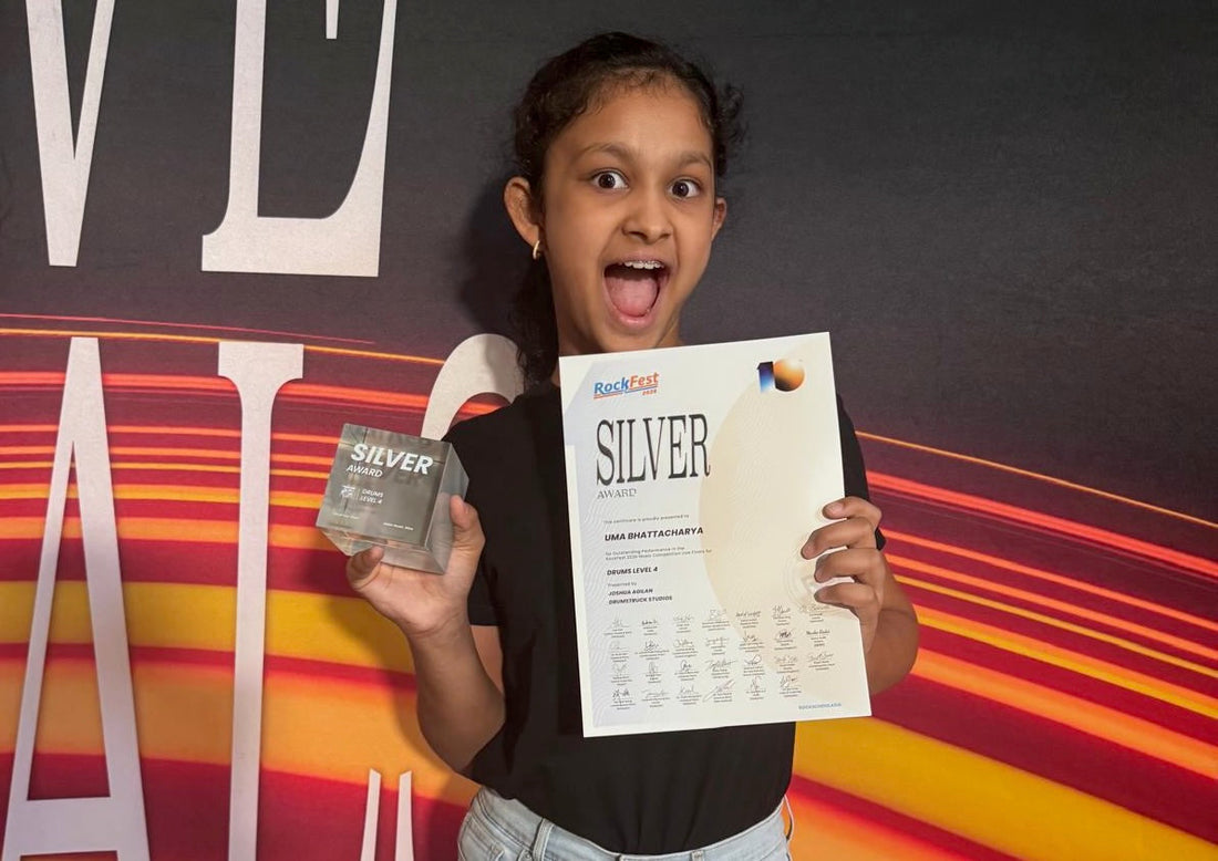 Silver at the Highest Level: Uma Bhattacharya wins Grade 8 Silver at the Rockfest 2026 Live Finals in Kuala Lumpur